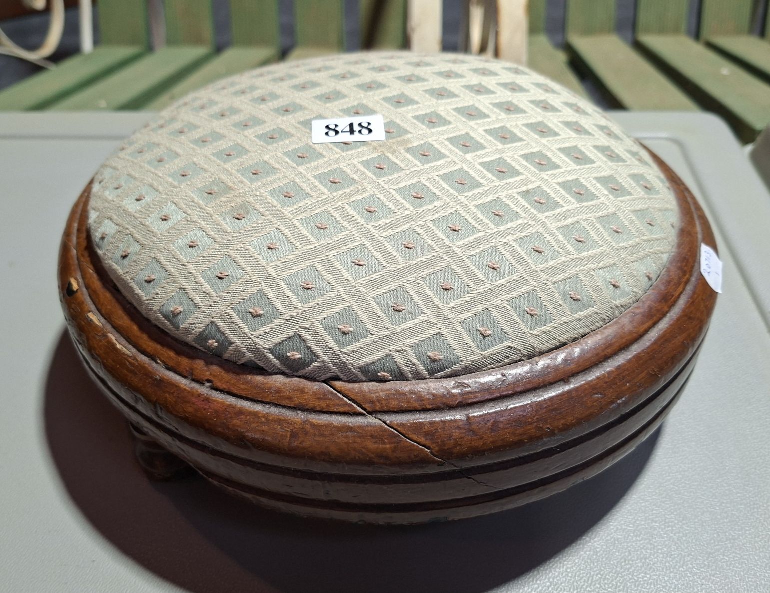 Small Antique Footstool