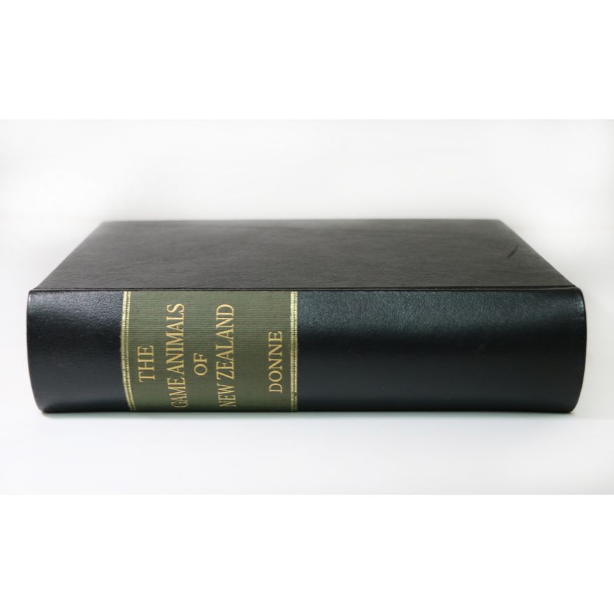 DONNE, T.E. - The Game Animals of New Zealand.