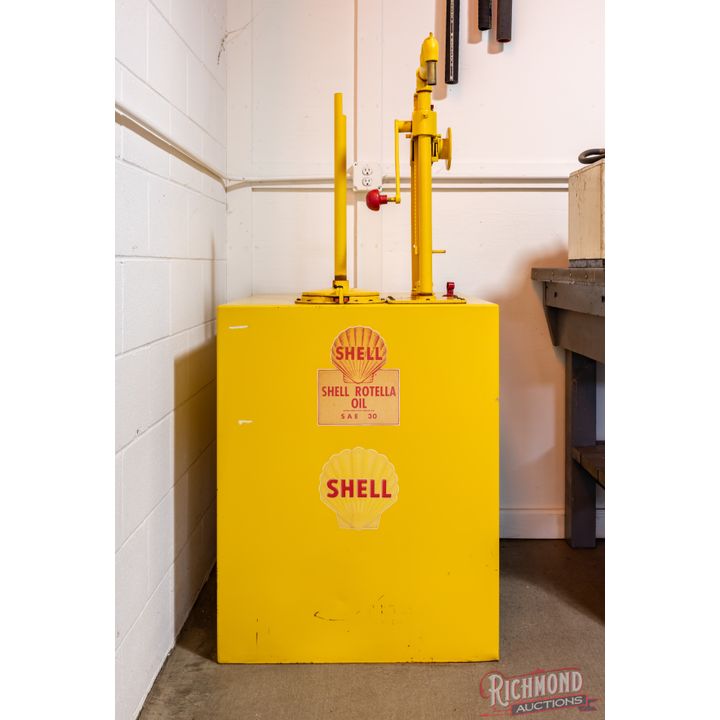 Service Station Lubester Shell Restored