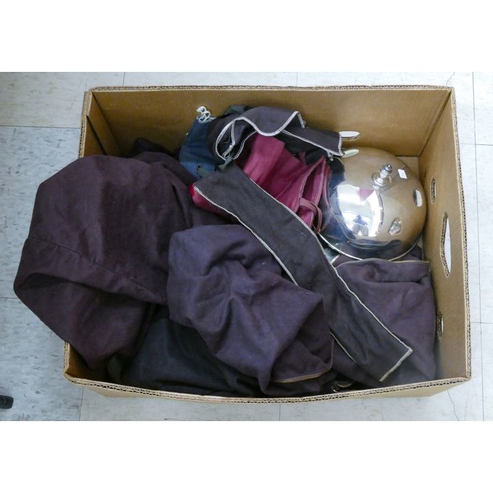 Box Old Silver Felts and Silverplate