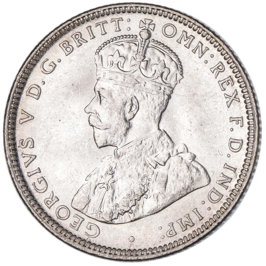 George V, Shilling, 1917-M, CHU