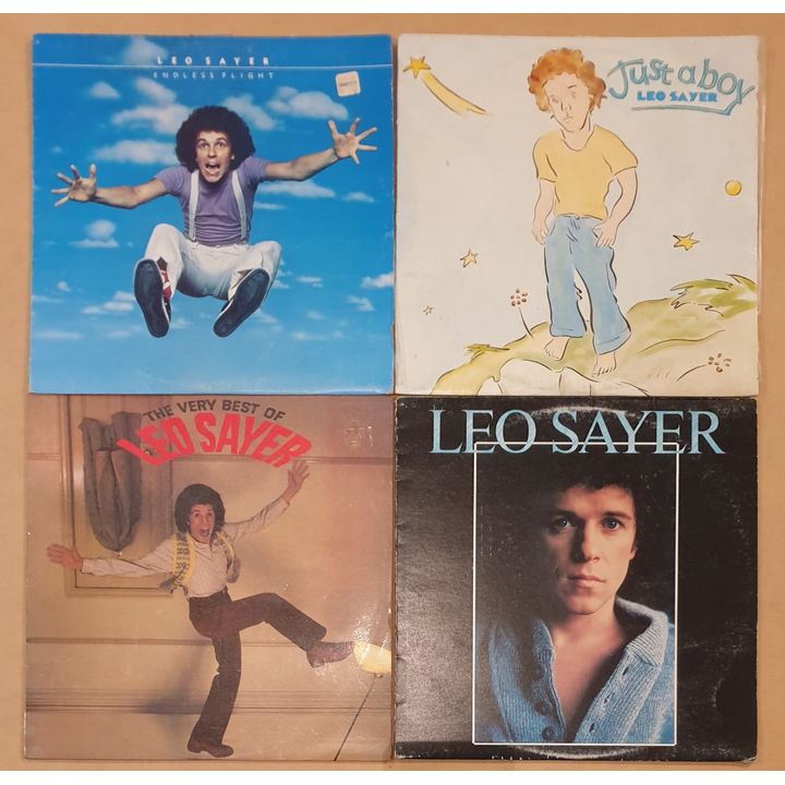 Leo Sayer Vinyl Records (x4)