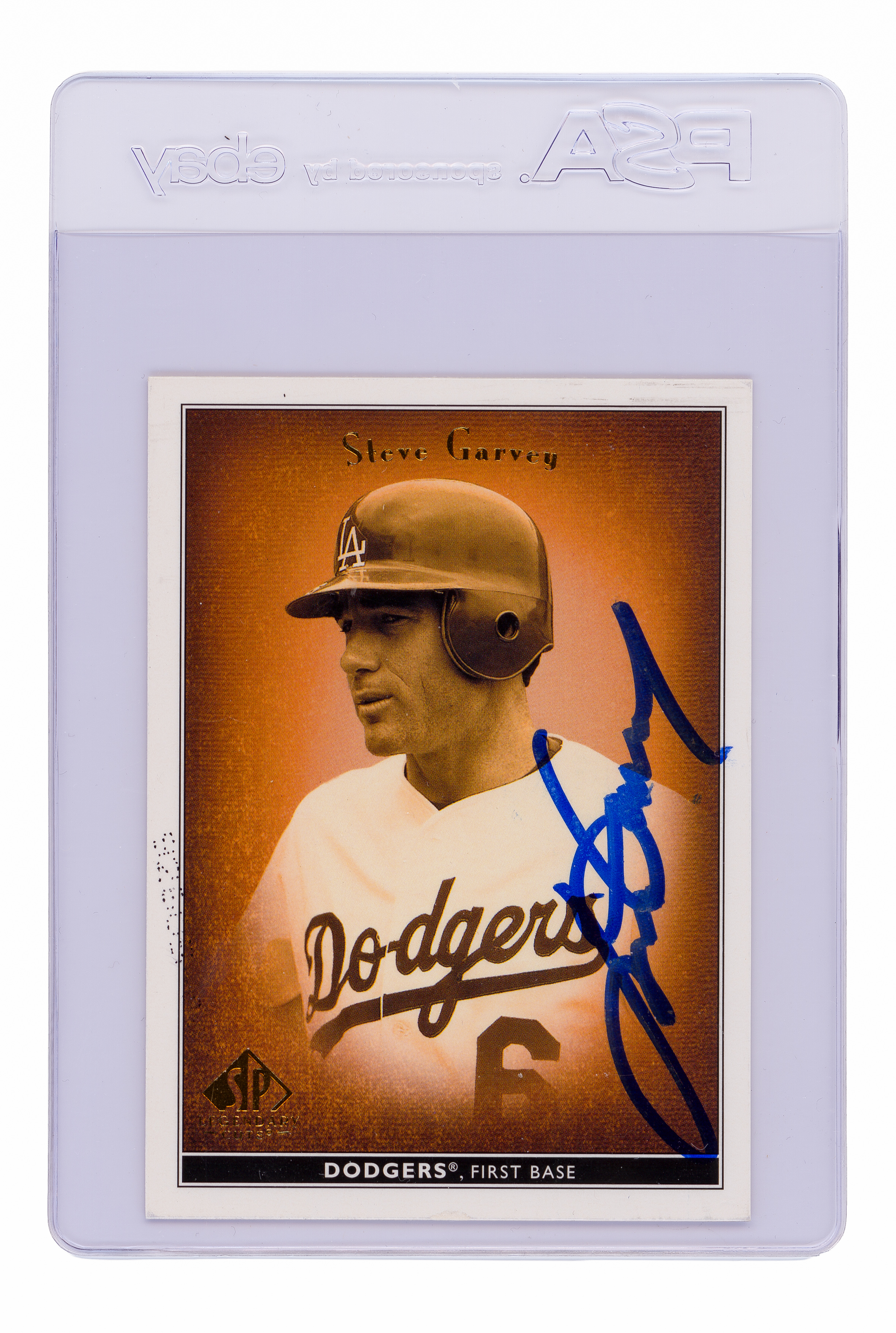 United States, Signed Steve Garvey Baseball Card, 2002