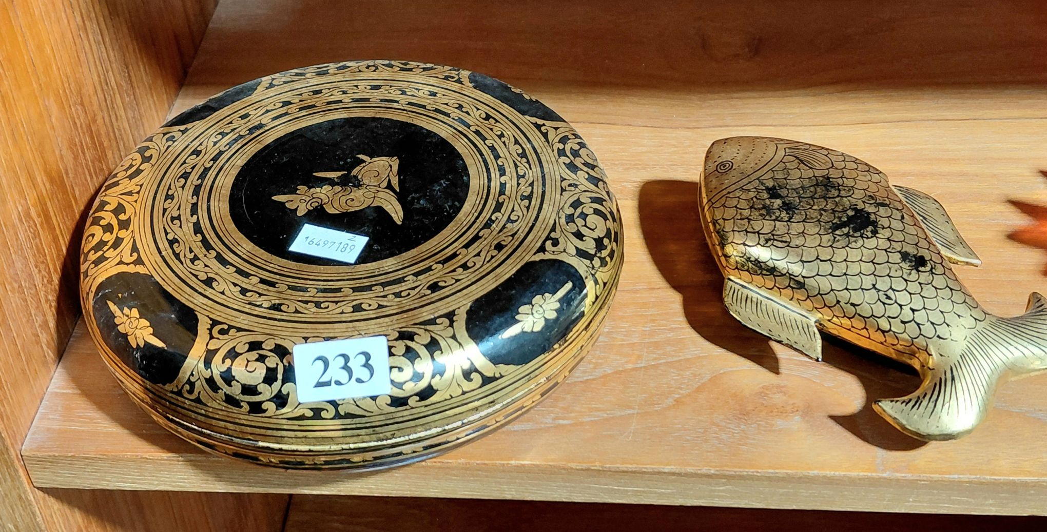 233 · BURMESE LACQUER BOXES