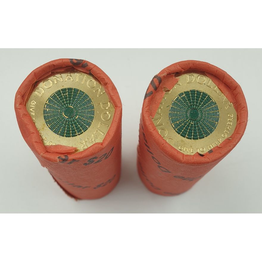 Donation Dollar Coin Rolls (x2)