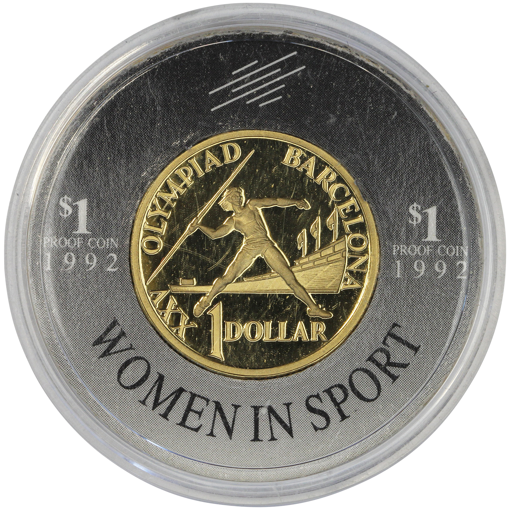 Elizabeth II, Dollars, 1992, FDC