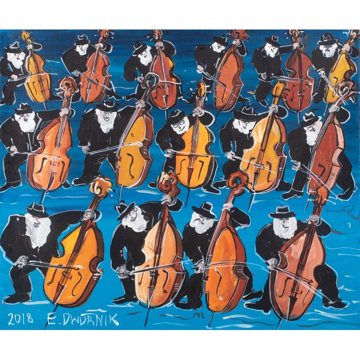 Edward Dwurnik | 15-stu kontrabasistów, 2018 r.