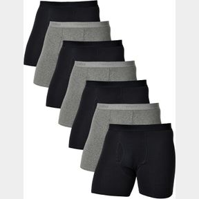 COMFNEAT MEN'S BOXER BRIEFS COMFY UNDERWEAR STRETCHY COTTON SPANDEX MULTIPACKS