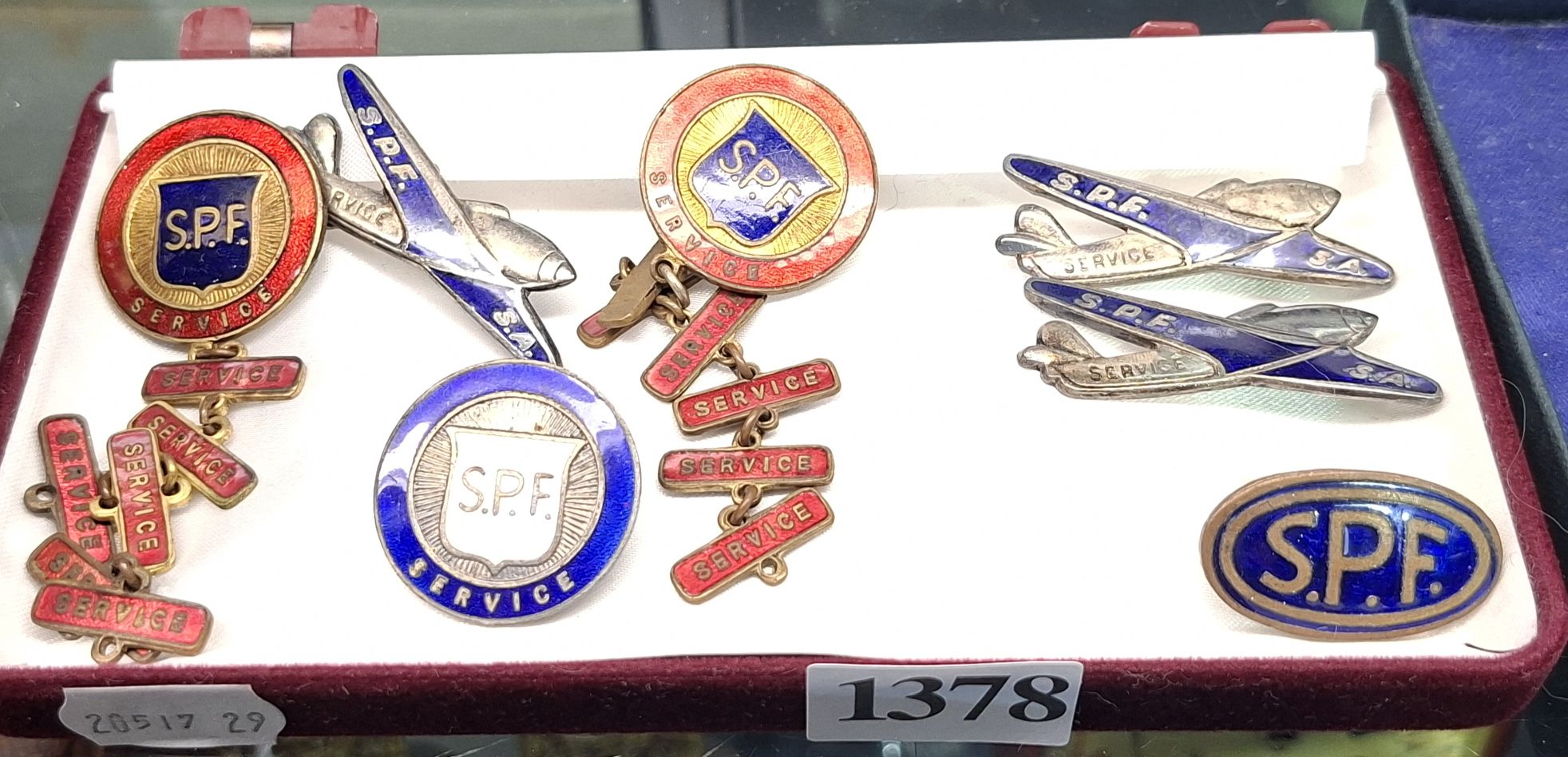 SCHOOL PATRIOTIC FUND BADGES