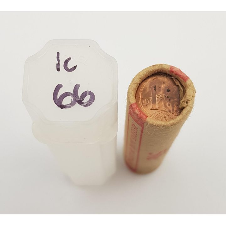 1966 Aus. 1c Coin RBA Roll