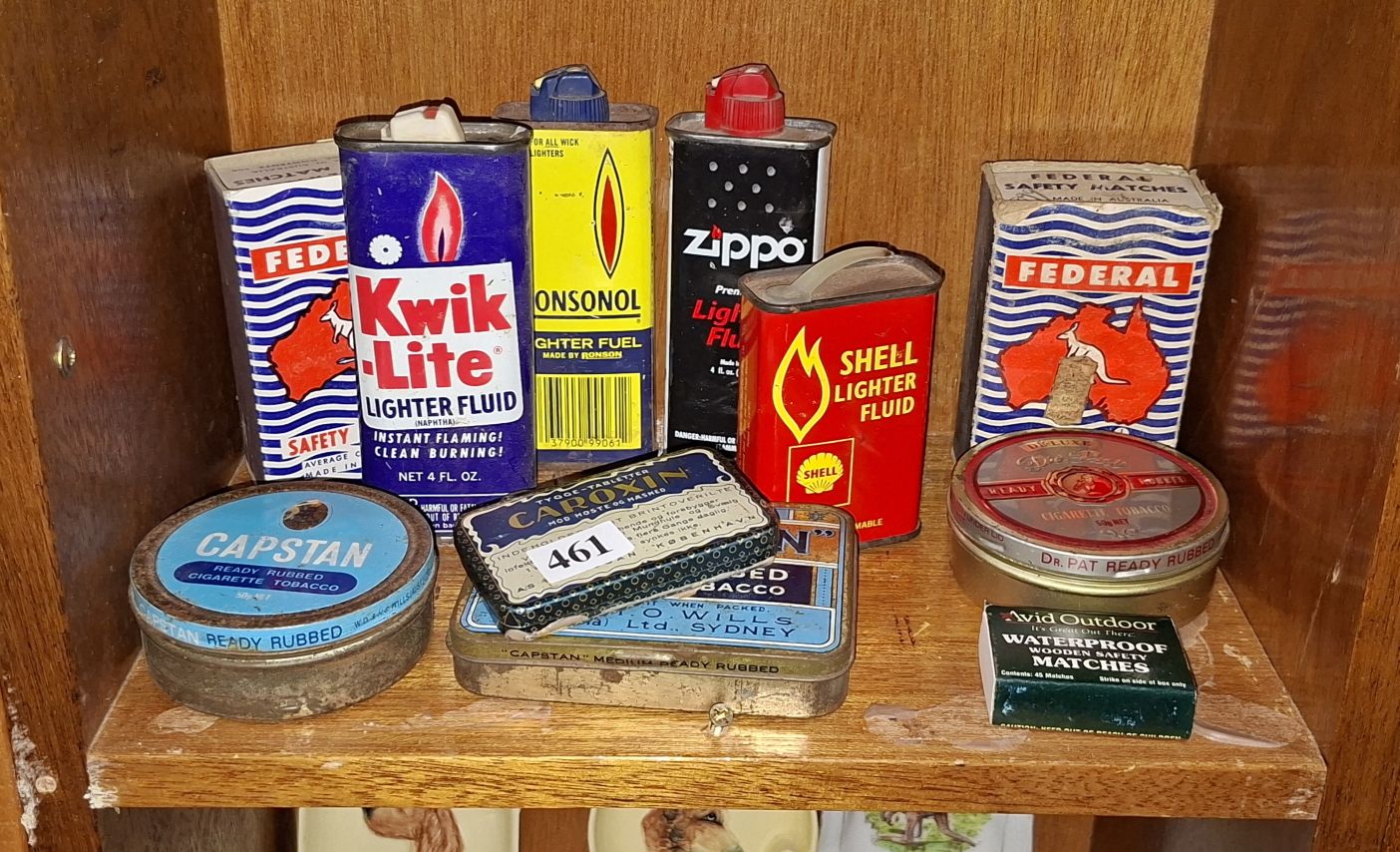Collection Of Vintage Tins