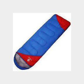 Jungle King 3 Seasons Hooded Sleeping Bag - Navy- L - 50582/8012 (B1 S4)