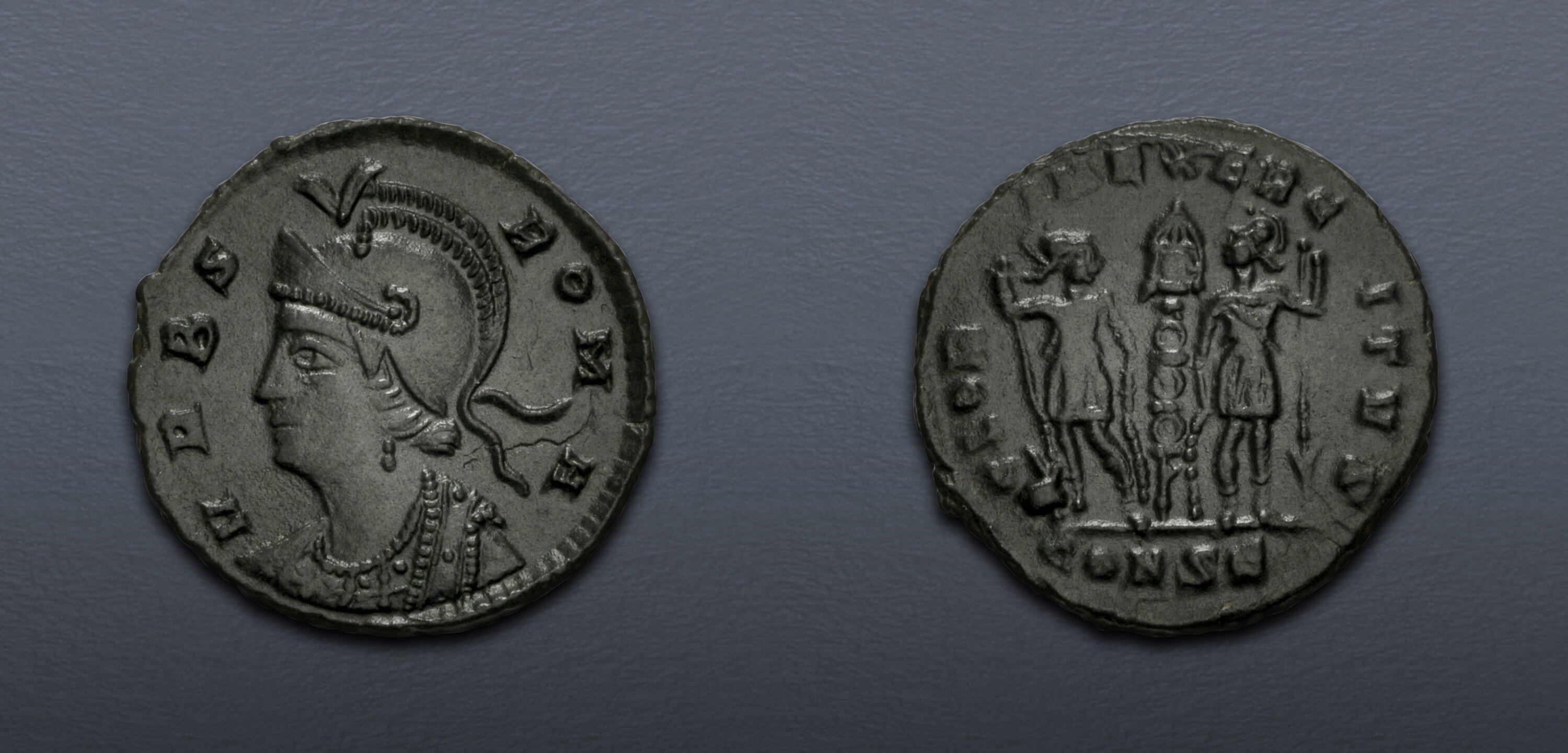 Commemorative Series. AD 330-354. Æ Follis (15.5mm, 1.49 g, 6h ...