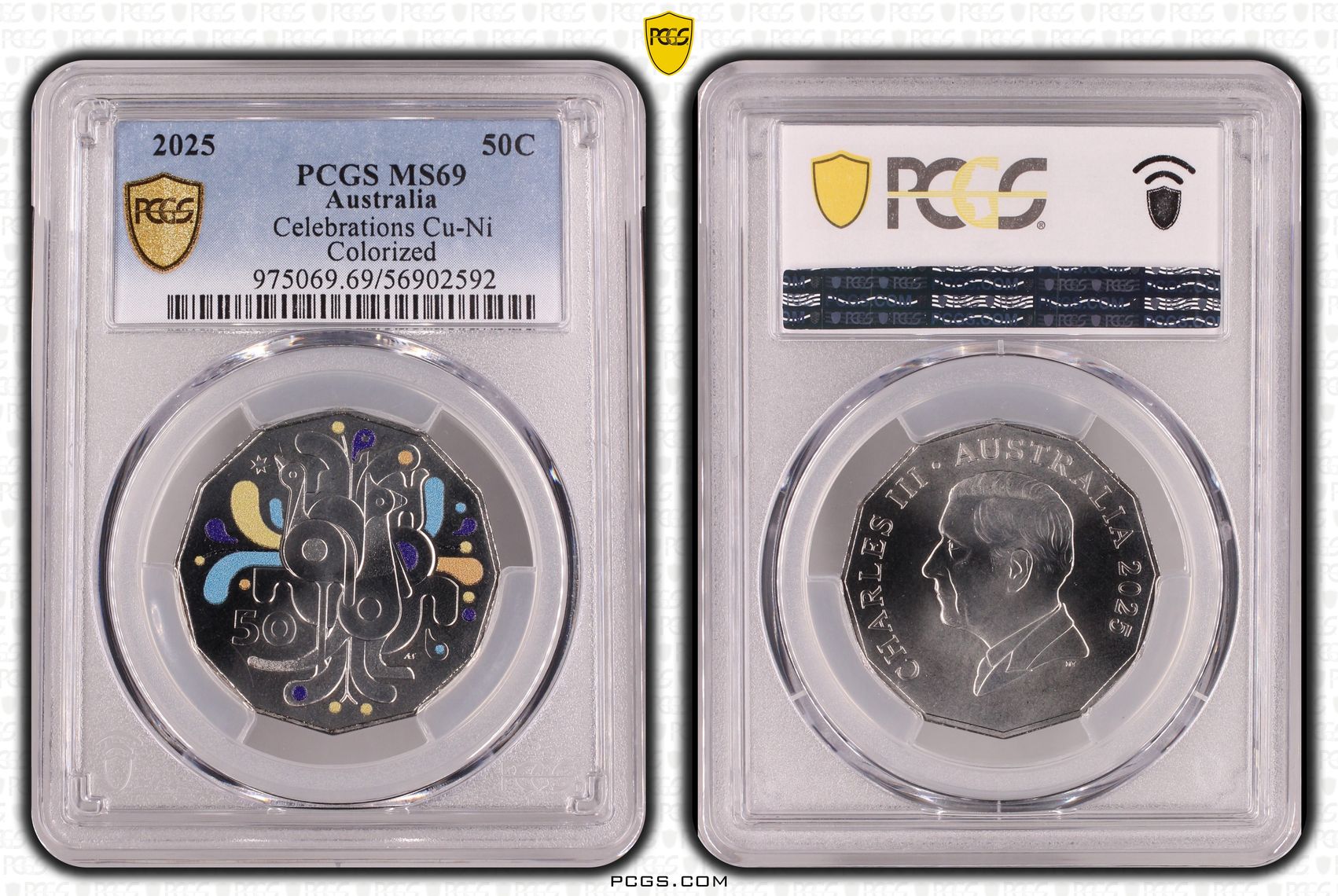 Celebrations Cu-Ni, Fifty Cent, 2025, PCGS MS69