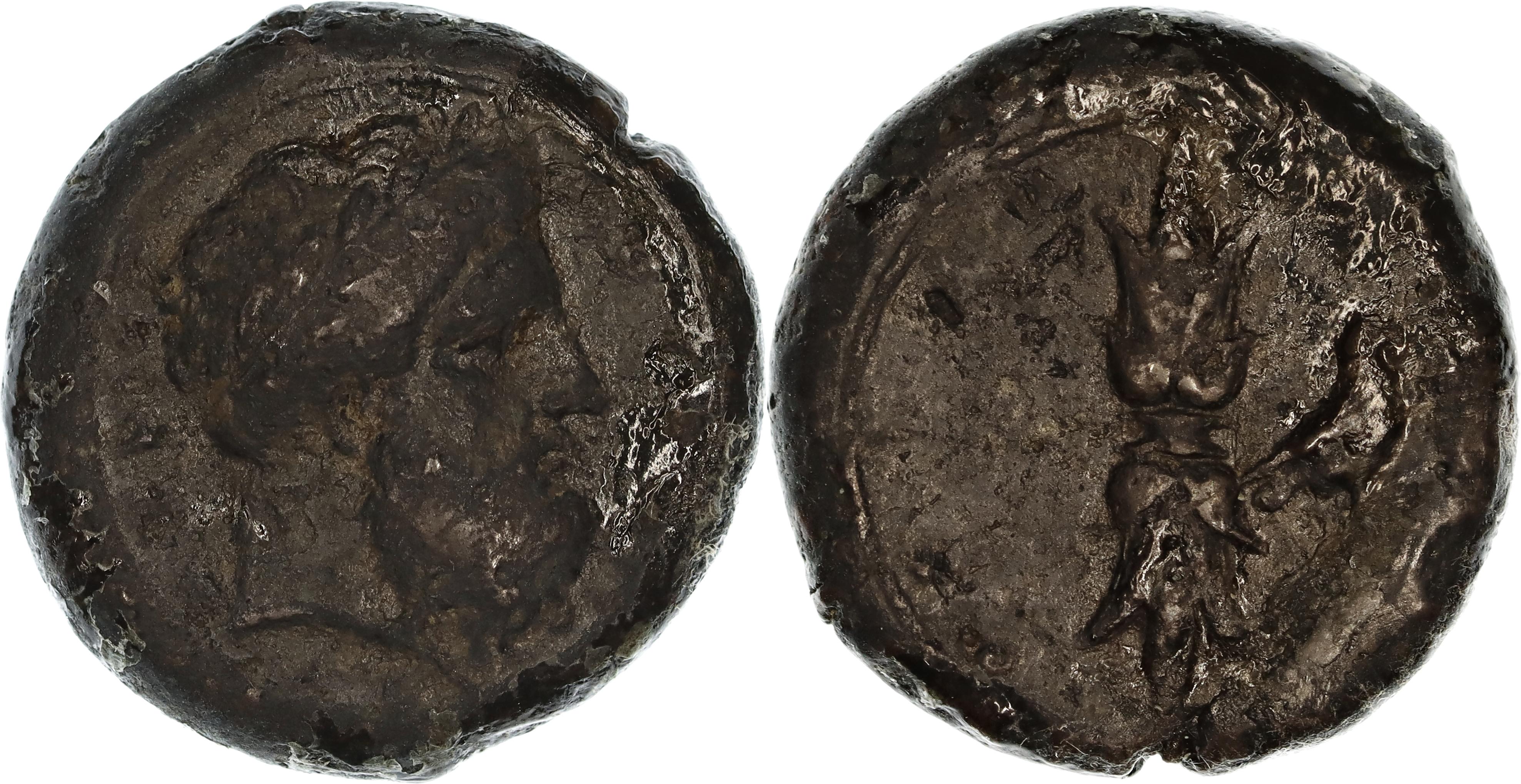 Sicily, Syracuse, Timoleon - 'Third Democracy', Æ Unit, 345-317 BC, nVF