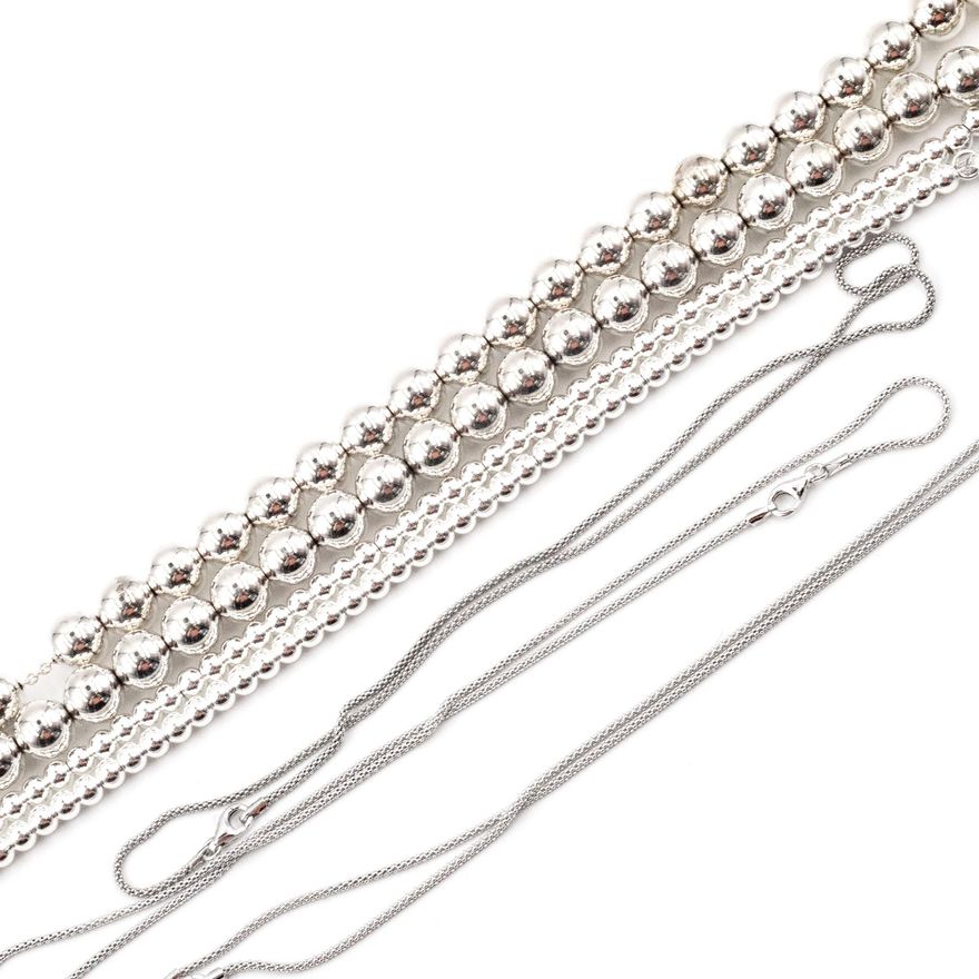 Mix Lot of Silver Jewellery,