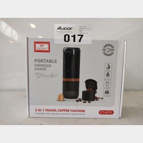 2-IN-1 PORTABLE TRAVEL COFFEE MACHINE ET-KF01