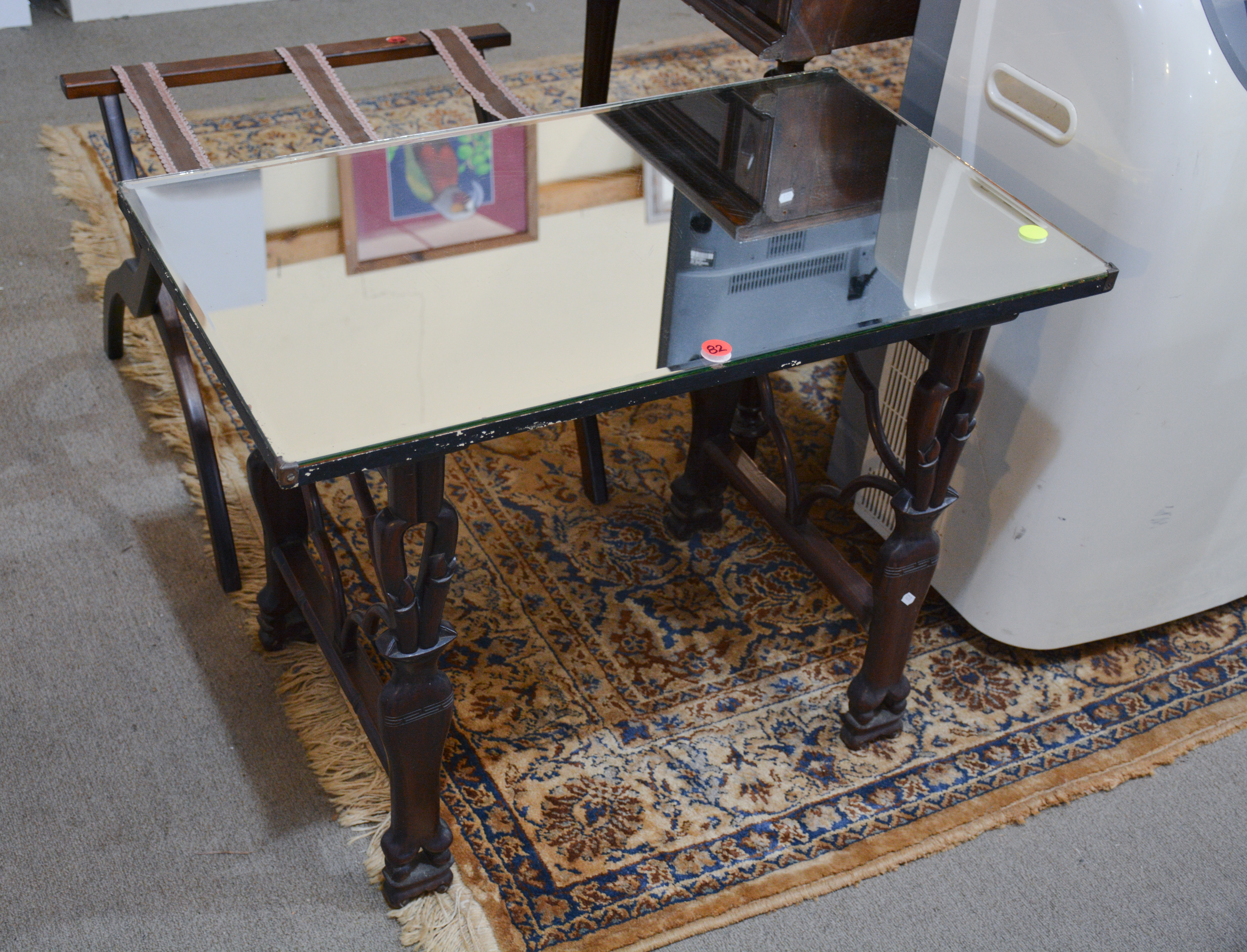 Mirror Top Coffee Table — sold at auction in New Zealand for $35