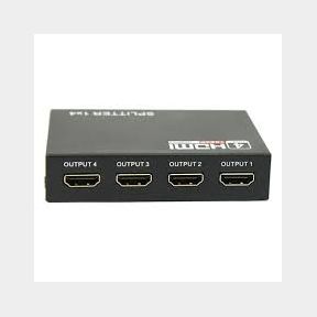 GS 4 Port HDMI Splitter - Black | JG 51499/5202 B5 (S1)