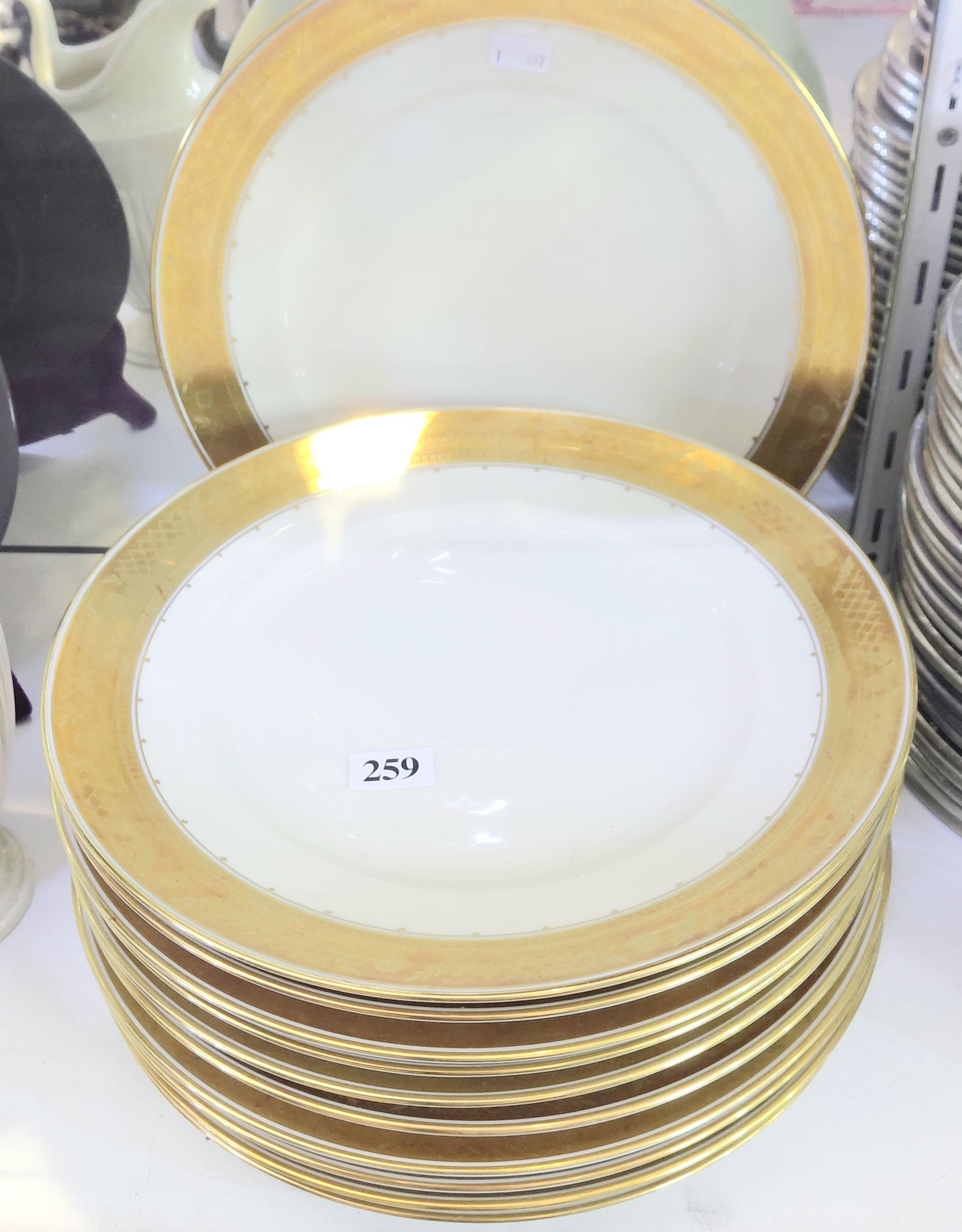 259 · ROYAL COPENHAGEN 'ROYAL' PLATES