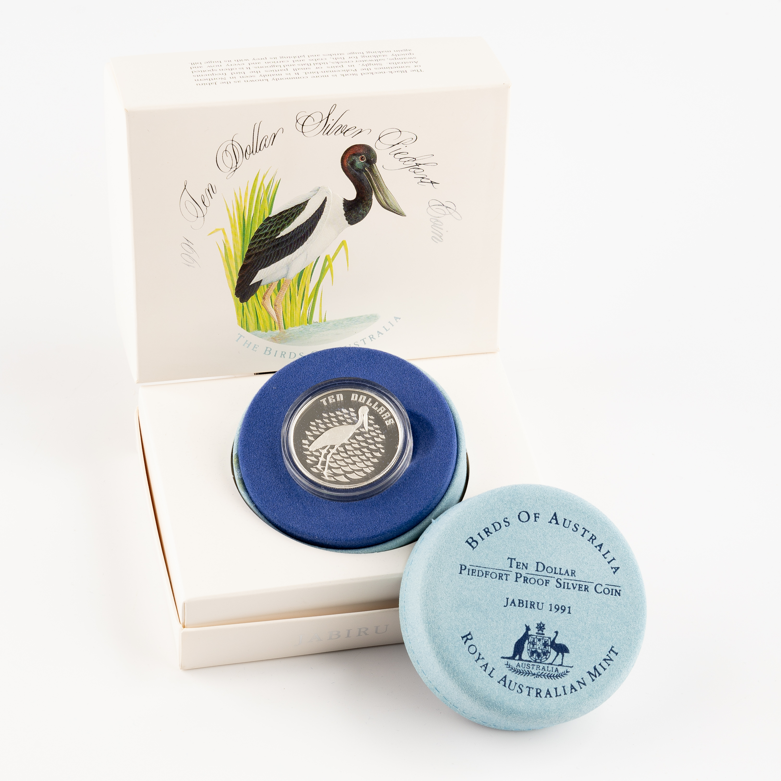 Elizabeth II, The Birds of Australia, Ten Dollars, 1991, FDC