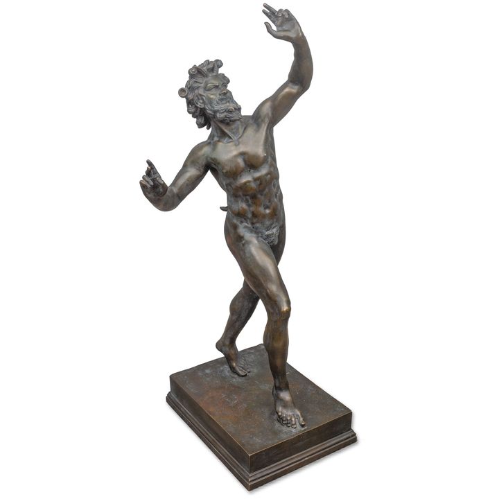 Tańczący faun, koniec XIX w.