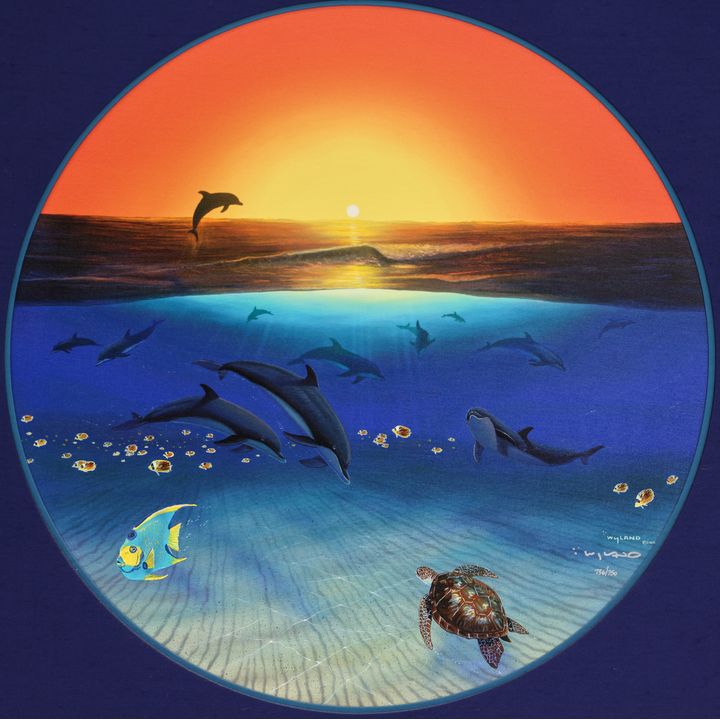 Robert Wyland ''Warmth of the Sea'' 2005 Giclee