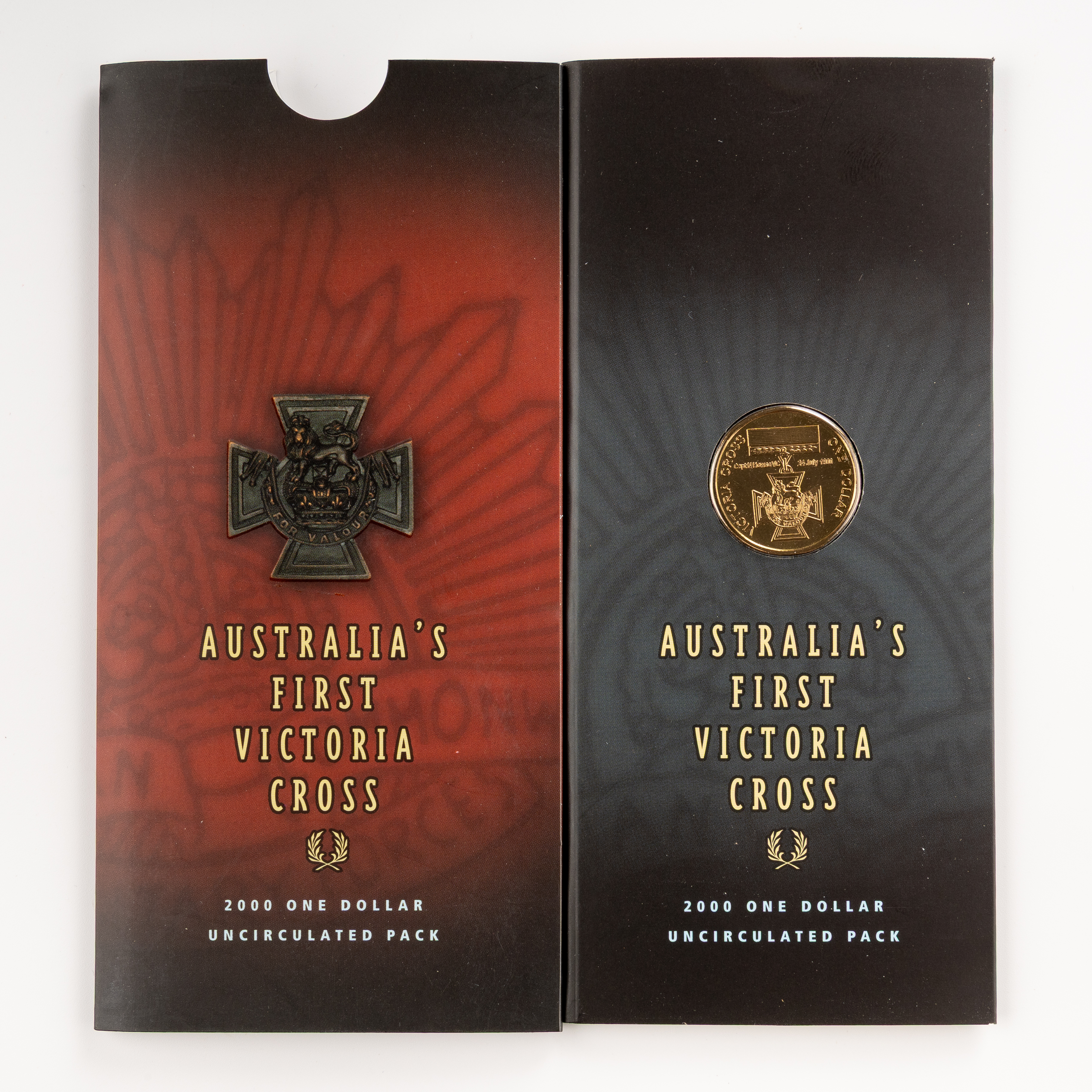 Elizabeth II, RAM - Australia's First Victoria Cross, One Dollar, 2000, UNC