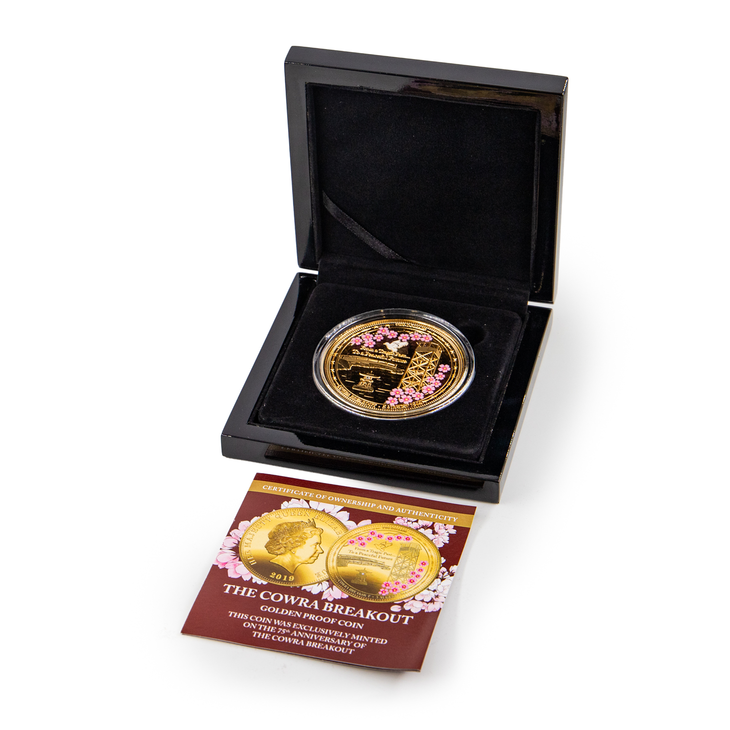 Niue, Elizabeth II, Bradford Exchange Cowra Breakout, Two Dollars, 2019, FDC