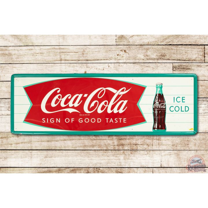 Coca-Cola Sign of Good Taste Tin Sign TAC 8.5