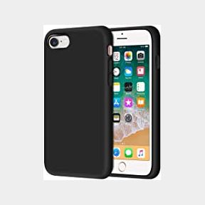 Black Frost Protective TPU Gel Cover Case for iPhone 7 (4.7 inch) - 1002014