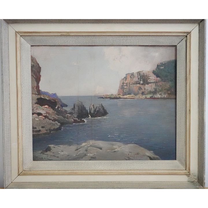 JACK PIETERS - OIL ON BOARD