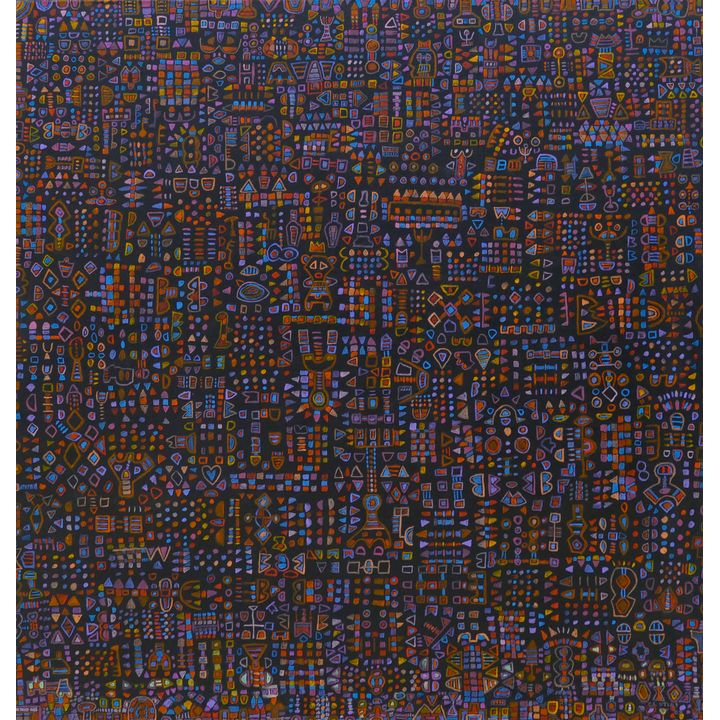 Claude Utley "Night Music" 2007 Acrylic
