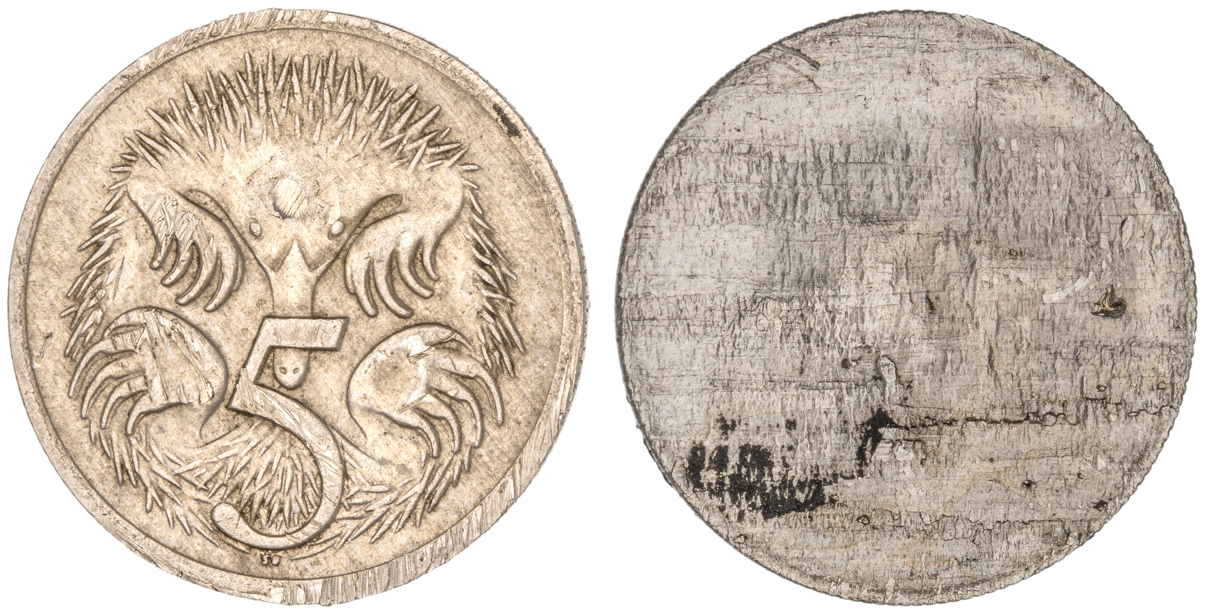 Elizabeth II, Five Cents VF