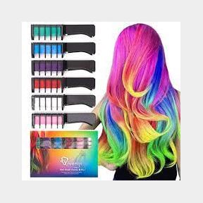 Hair Chalk Combs (6 Pack) | AS 51701/365 | B1 (S8) SB(15)