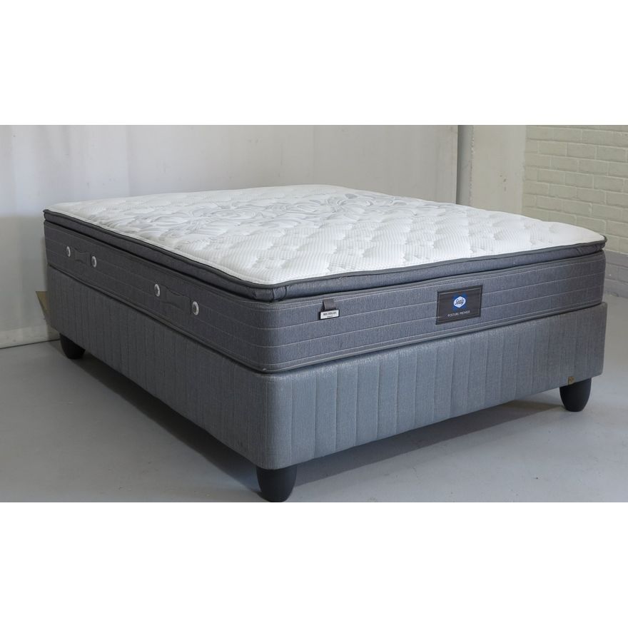 NEW SEALY QUEEN SIZE MATTRESS AND BASE