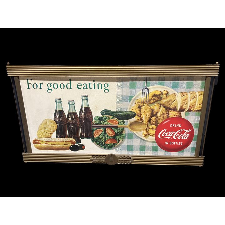 Large Kay Double Sided Coca Cola Coke For Good Eating Sign