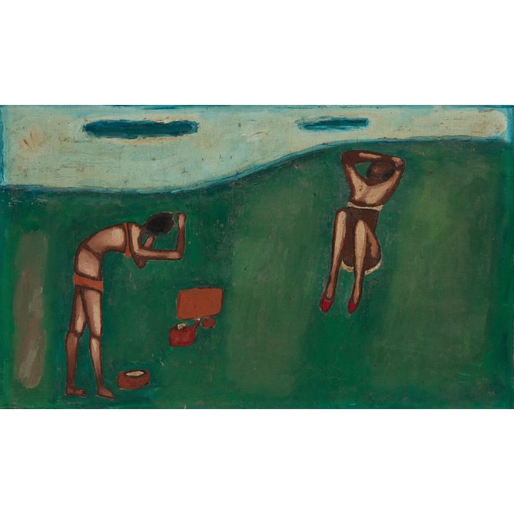 Jerzy Nowosielski | Pływaczki, 1963