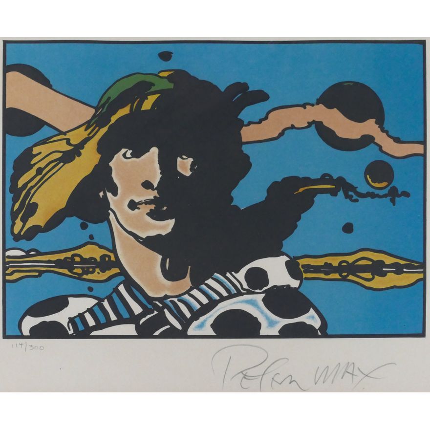 Peter Max ''Prince Caspian of Narnia'' 1976 Lithograph