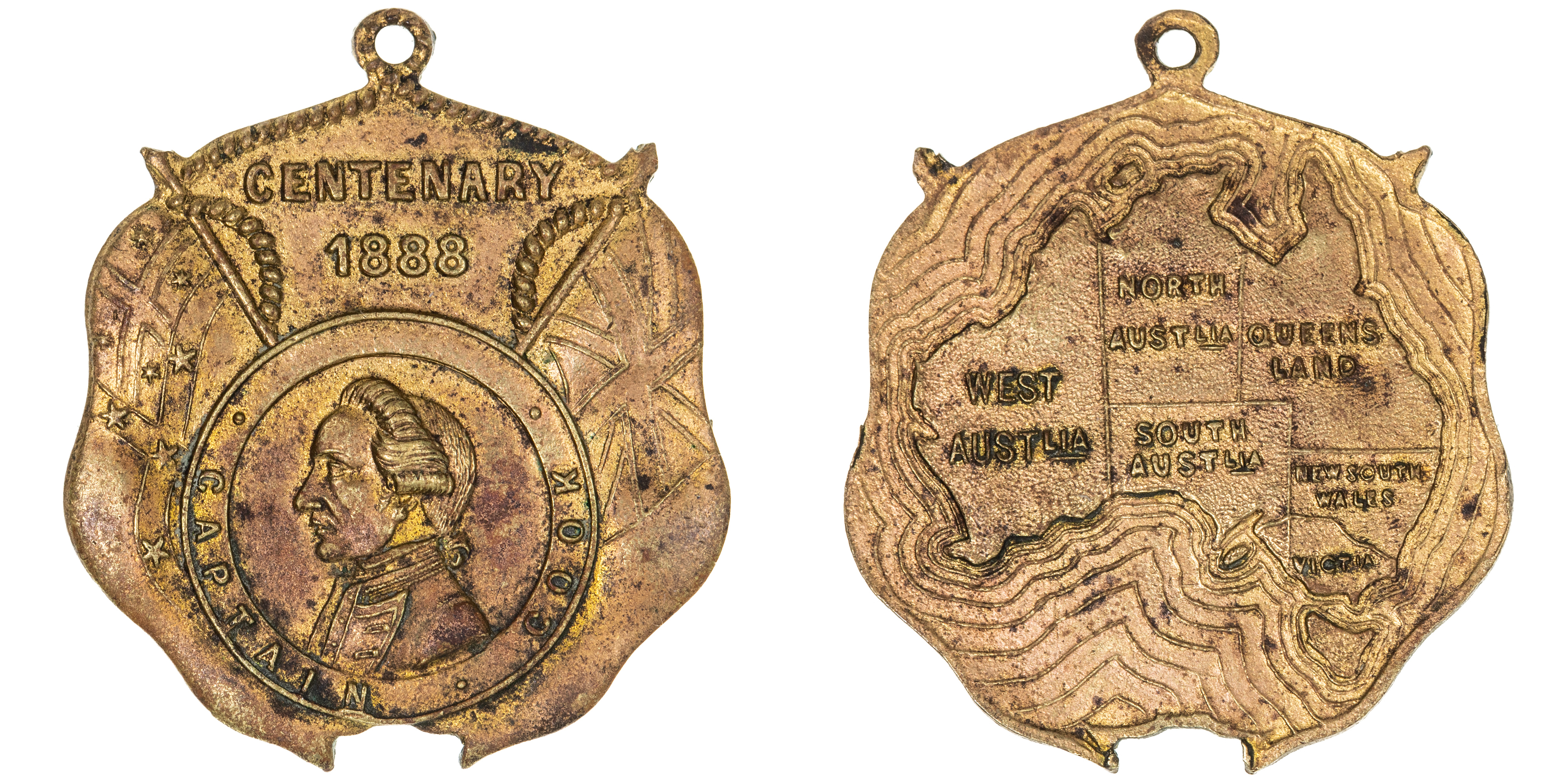 Centenary 1888, Medal, 1888, VF