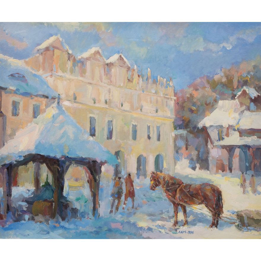 Sławomir Andrzej Mieleszko "SAM" | Kazimierz zimą, 1994 r.
