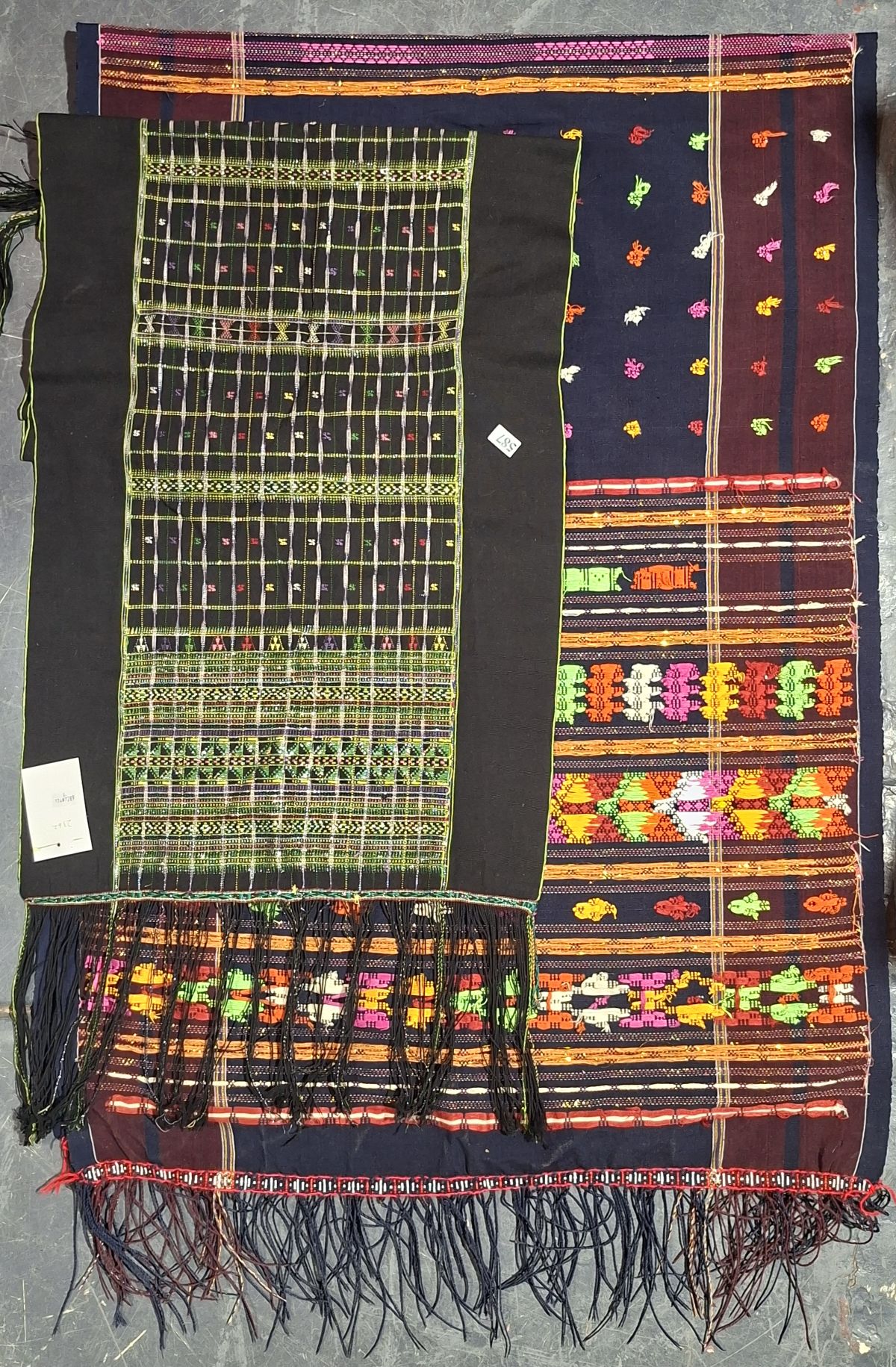 587 · INDONESIAN HAND WOVEN CLOTH