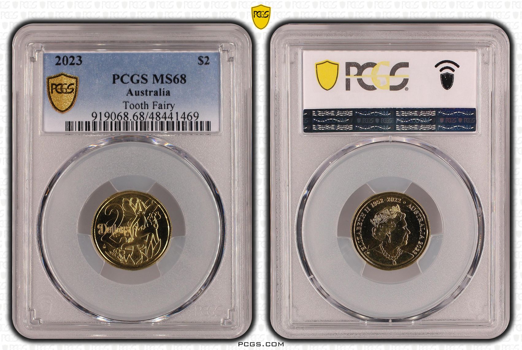 Tooth Fairy, Two Dollar, 2023, PCGS MS68