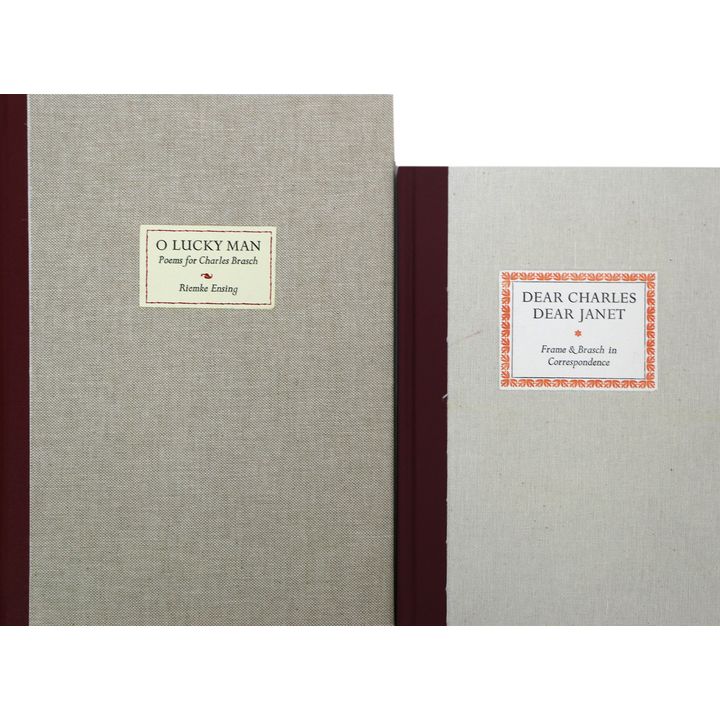 ENSING, RIEMKE [2 titles] - O Lucky Man. Poems for Charles Brasch.