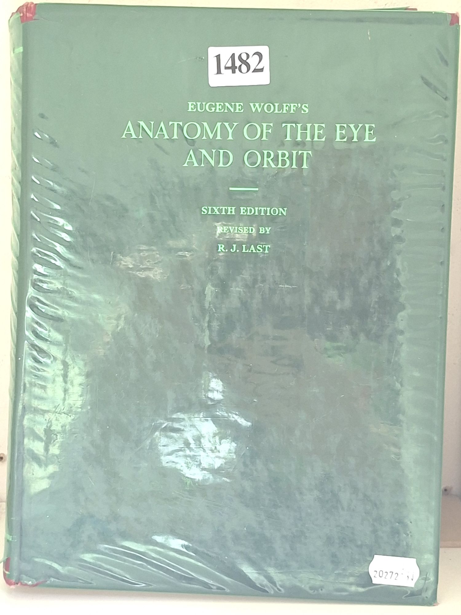 1482 · ANATOMY OF THE EYE AND ORBIT