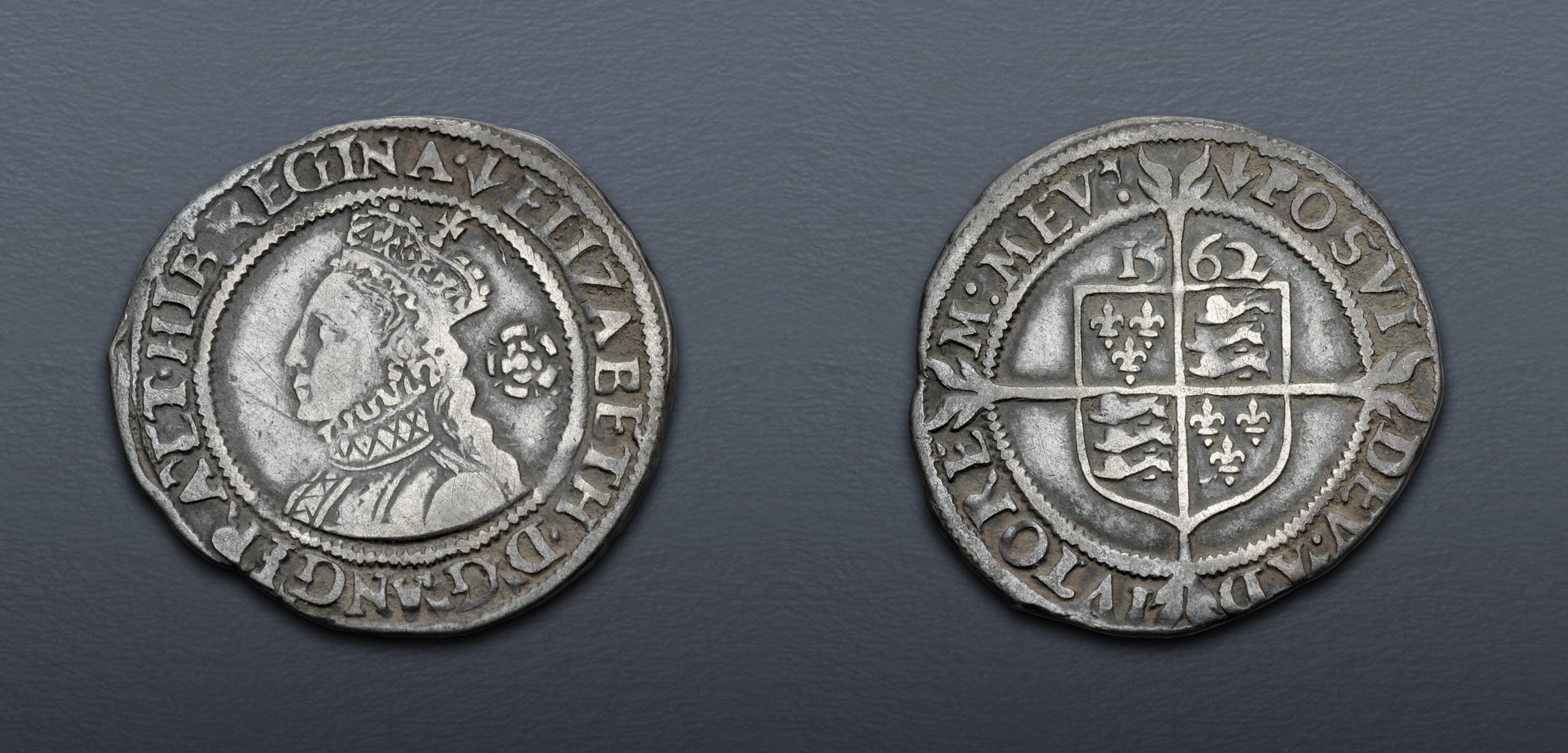 TUDOR. Elizabeth I. 1558-1603. AR Threepence (20mm, 1.55 g, 8h). Third