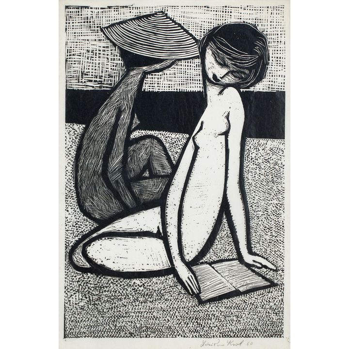 Zdzisław Król | Akt podwójny, 1960