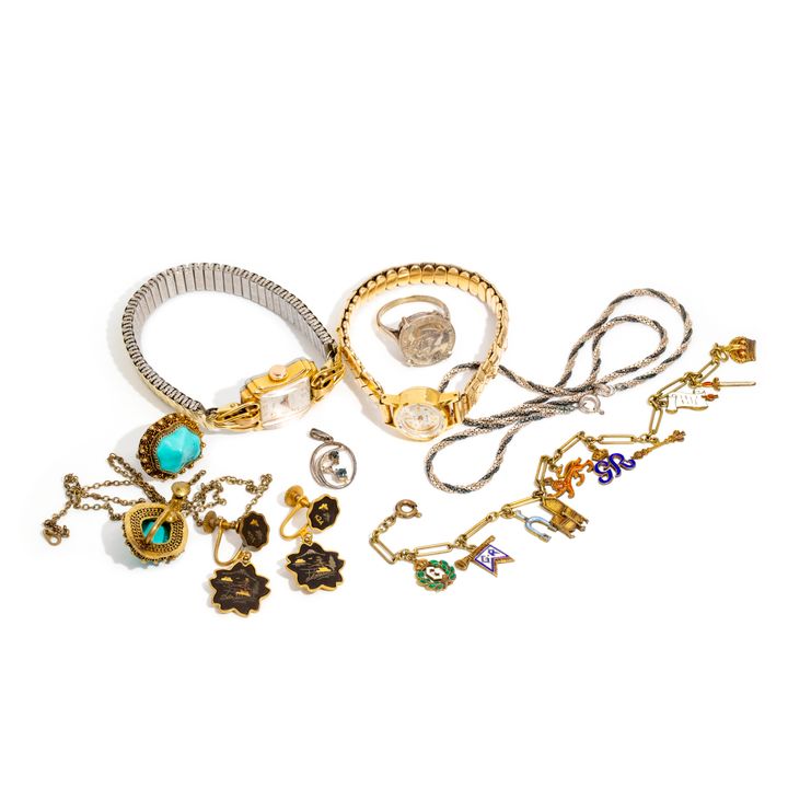 Mix Lot Of Jewellery & Watches,