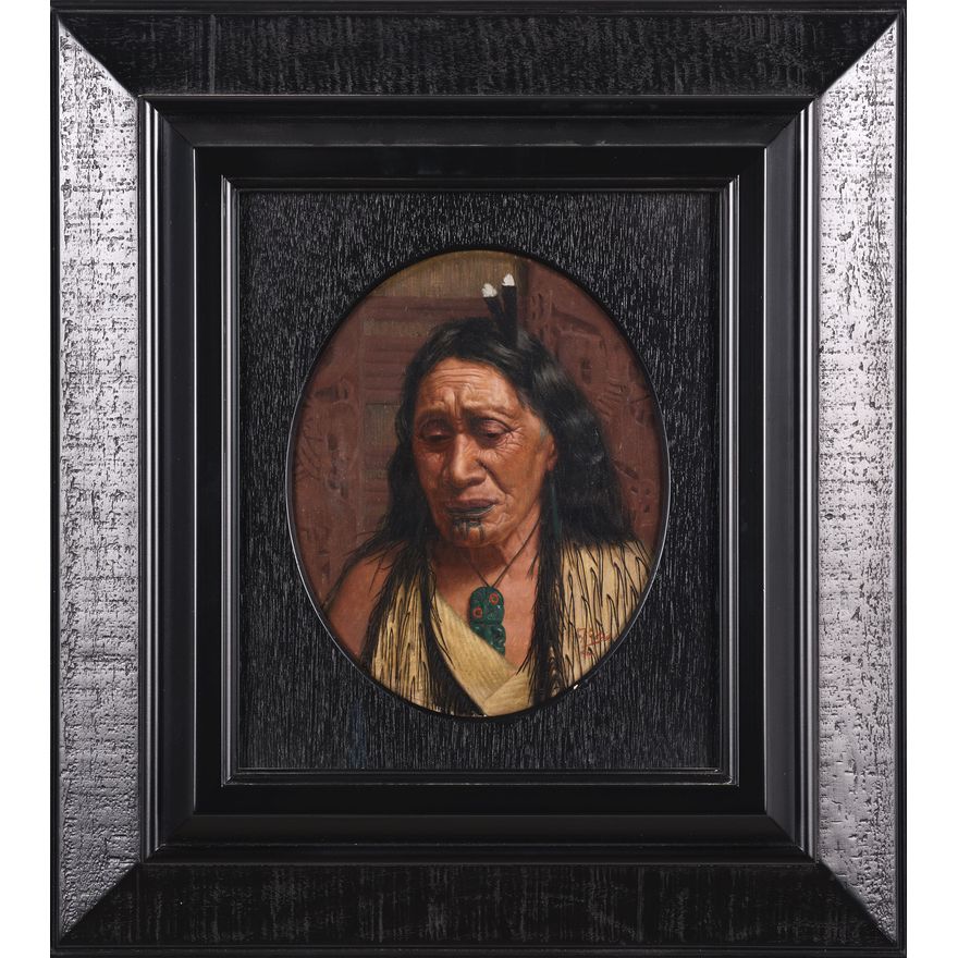 Charles Frederick Goldie 'The Widow: Perira te Kahukura (Ngāheke)'