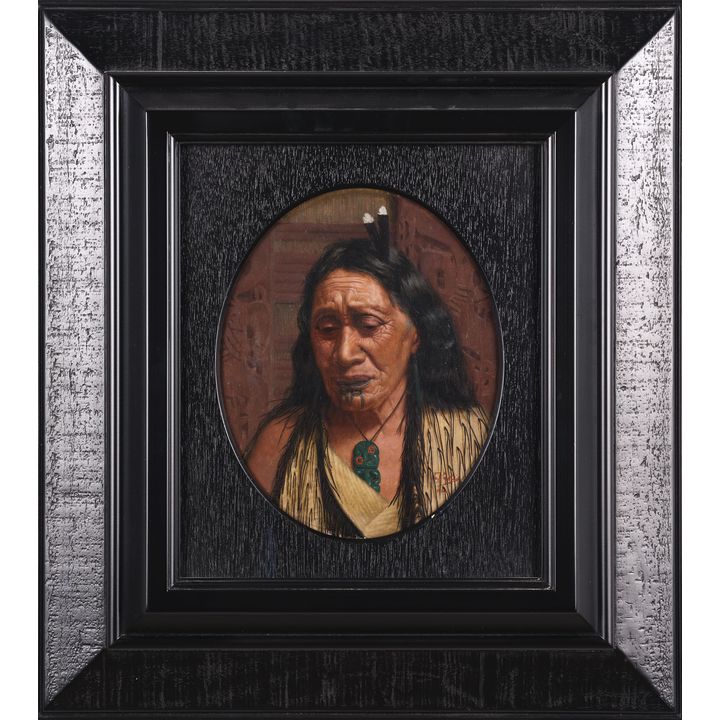 Charles Frederick Goldie 'The Widow: Perira te Kahukura (Ngāheke)'